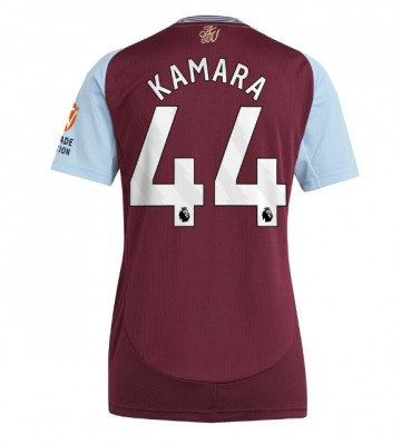 Aston Villa Boubacar Kamara #44 Hemmatröja Dam 2024-25 Kortärmad